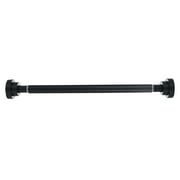 WRKEKC Room Decor Clearance 1Pc Extendable Shower Curtain Tension Rod for Bathroom, Kitchen, Garderobe, No Drilling Telescopic Bath Closet Hanging Pole, Applicable Length 15.75-21.65in Black